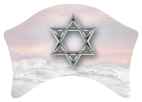 Star of David Pink-Silver